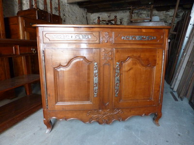 Buffet Louis XV merisier