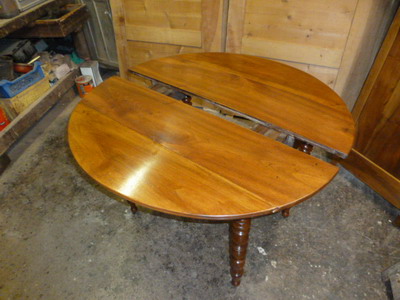 table ovale
